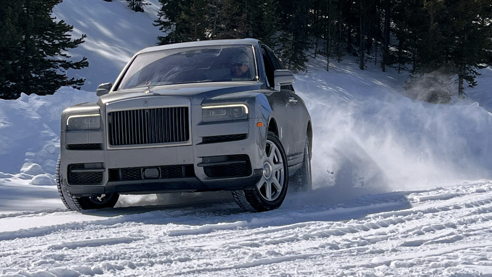 An Ice Encounter With The Button That Captures Rolls-Royce's Future