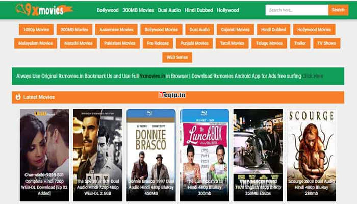 9xmovies –Online Movies Download Watch Hollywood Movies