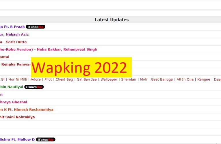 Wapking 2022- Download Latest Mp3 Songs