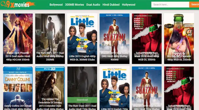 9xmovies –Download Online Movies Watch Hollywood Movies